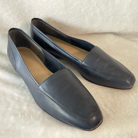 Enzo Angiolini Shoes - Vintage Blue Leather Enzo Angiolini vero cuoio genuine leather size 8 1/2